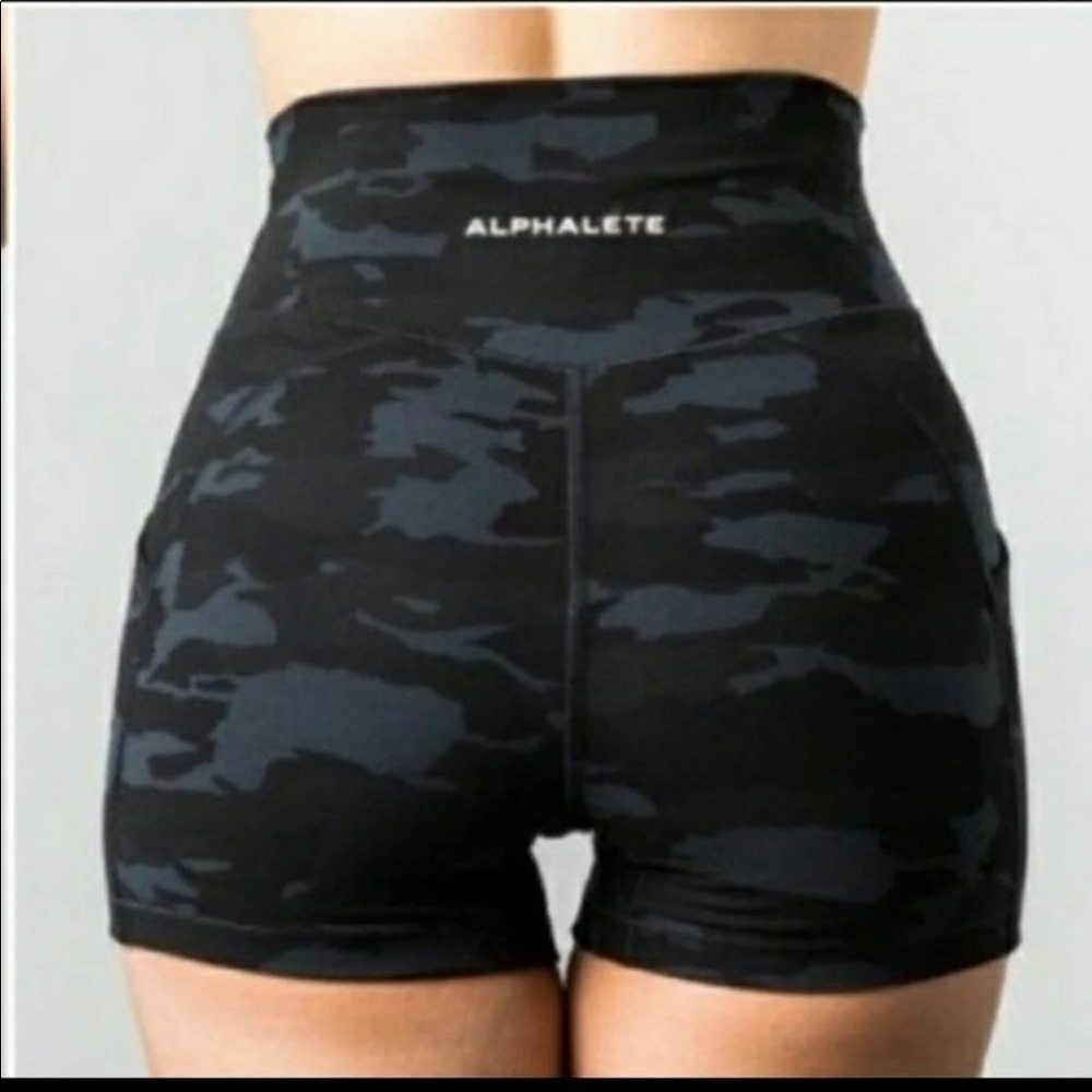 Alphalete camo shorts